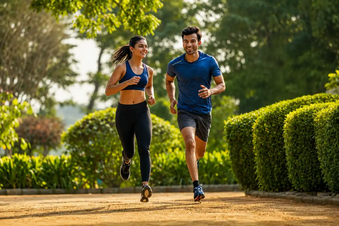 Jogging track at Down By The Water